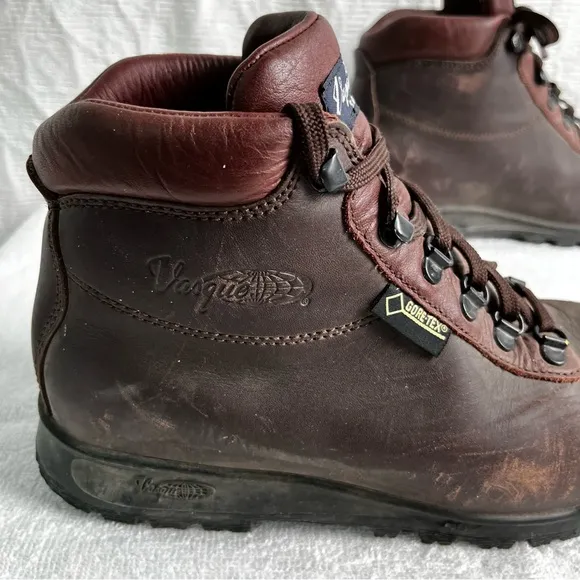 Vasque 7141 Sundowner Skywalk Hiking Backpacking Boot Women 9M Brown Leather GTX