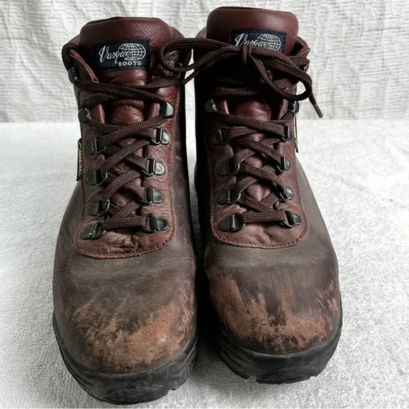 Vasque 7141 Sundowner Skywalk Hiking Backpacking Boot Women 9M Brown Leather GTX