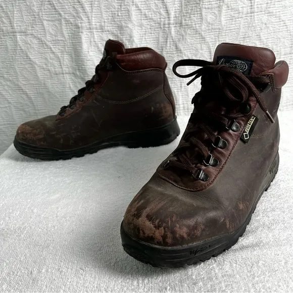 Vasque 7141 Sundowner Skywalk Hiking Backpacking Boot Women 9M Brown Leather GTX