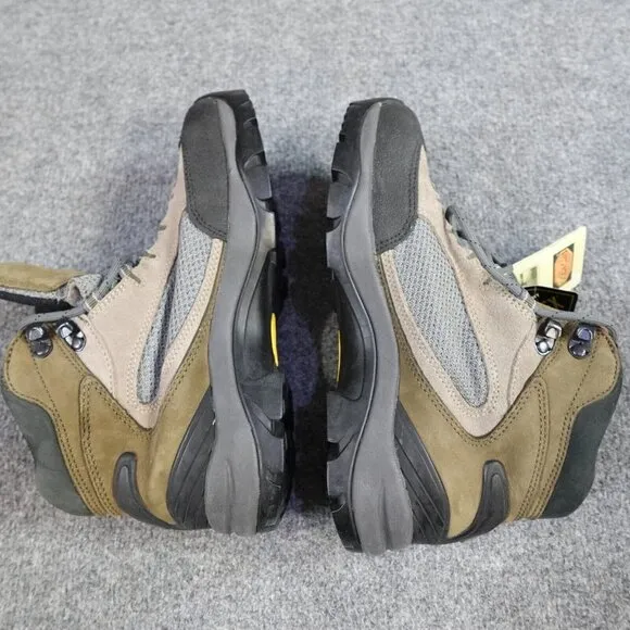 Vasque Womens Hiking Boots 8.5 Beige Vibram Sole GoreTex NEW