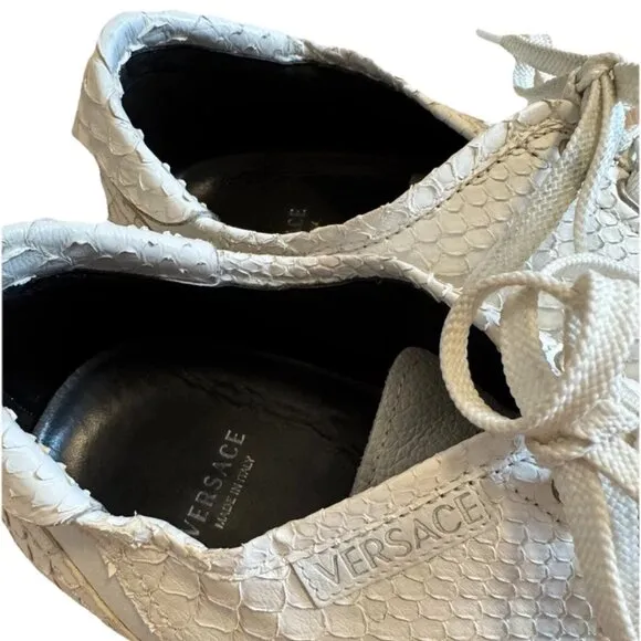 Versace Men’s Shoes Python Leather US 9.5 | IT 42.5