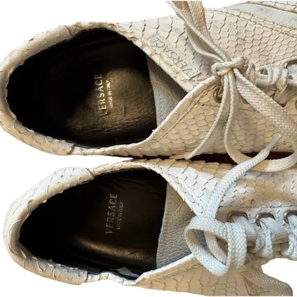 Versace Men’s Shoes Python Leather US 9.5 | IT 42.5