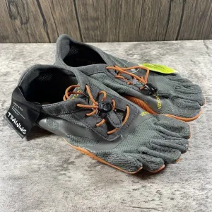 VIBRAM WOMEN'S GRAY KSO EVO FIVEFINGERS RUNNING SHOES SIZE 7-7.5 EU 37