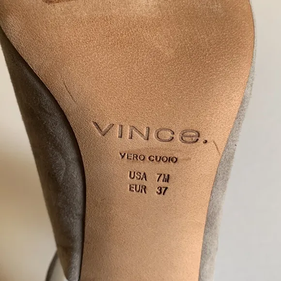 Vince Hartley Slingback Peep Toe Shoes