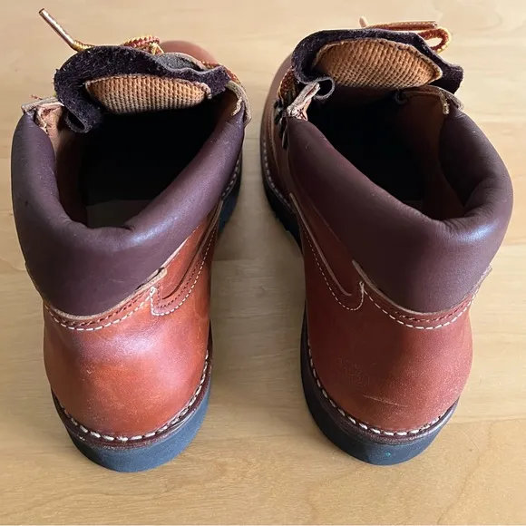 Vintage Danner Leather Lace Up Hiking Boots in Brown -  Size 7