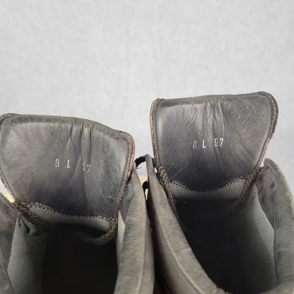 Vintage Lowa Womens Leather Hiking Boots Size US 9.5 Vibram Nubuck Brown
