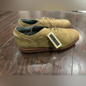 Vintage Nike Air Classic Pro II Golf Shoes Suede Spiked Cleats Men Size 15 NEW