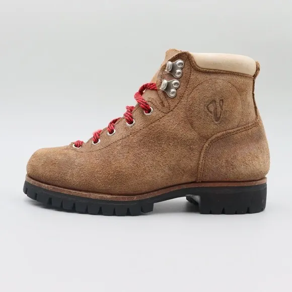 Vintage Vasque Mens Size 6.5D US Split Cowhide Hiking Mountaineering Boots