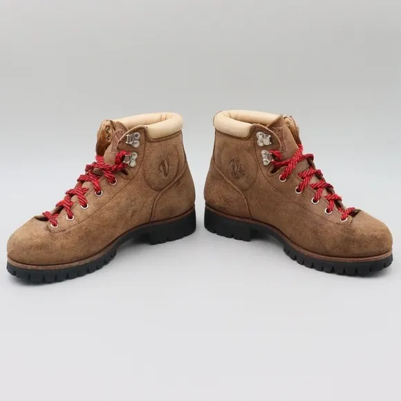 Vintage Vasque Mens Size 6.5D US Split Cowhide Hiking Mountaineering Boots
