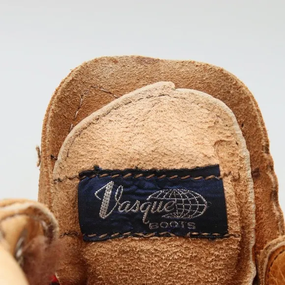 Vintage Vasque Mens Size 6.5D US Split Cowhide Hiking Mountaineering Boots