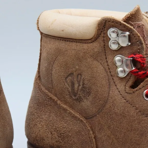 Vintage Vasque Mens Size 6.5D US Split Cowhide Hiking Mountaineering Boots