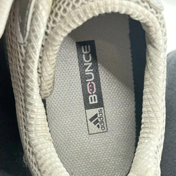 Vintage y2k Women's 6.5 Adidas Bounce Pink Silver/Grey athletic shoes sneakers