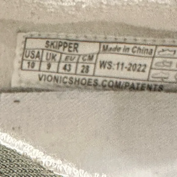 VIONIC men’s Beach Skipper Boat Shoes