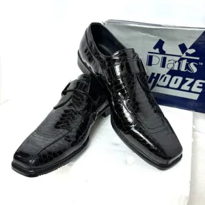 VTG Zoot Suit  Faux Reptile Embossed Dress Blk Shoe Rare OOAK NWOT
