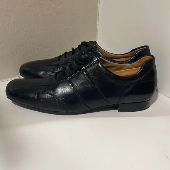 Werner Kern Black Leather Men's Dance Shoes Size 11