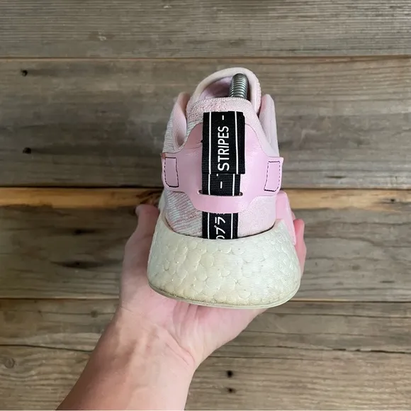 Women adidas NMD R2 Wonder Pink Running Shoes Sneakers