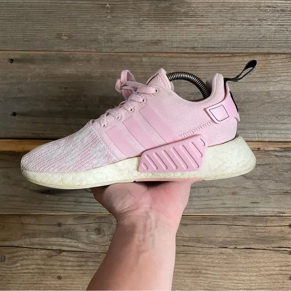 Women adidas NMD R2 Wonder Pink Running Shoes Sneakers
