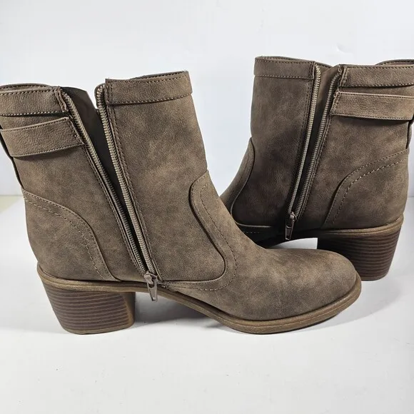Women's G by GUESS Lezlee Camel Suede Shoes Shoes, Size 11