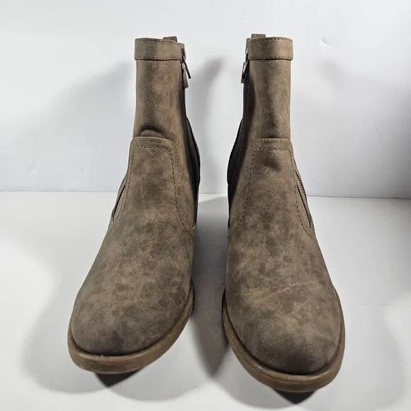 Women's G by GUESS Lezlee Camel Suede Shoes Shoes, Size 11