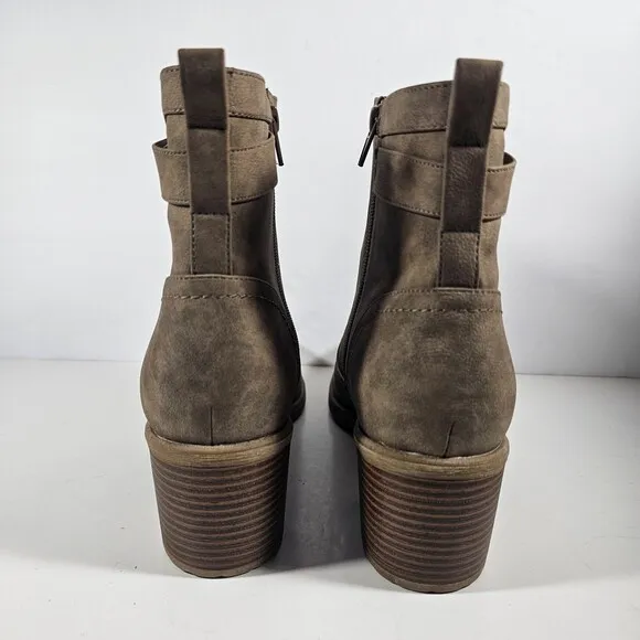 Women's G by GUESS Lezlee Camel Suede Shoes Shoes, Size 11