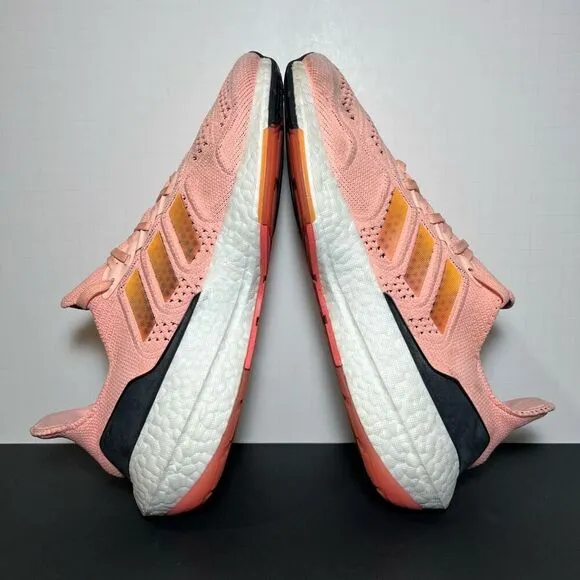 Womens ADIDAS UltraBoost 22 Heat.RDY Flash Orange Athletic Shoes / Size 8.5