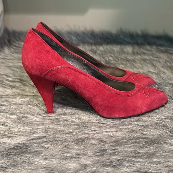 XAVIER DANAUD PARIS Berry Suede - NEW Vintage A11