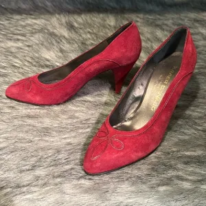 XAVIER DANAUD PARIS Berry Suede - NEW Vintage A11