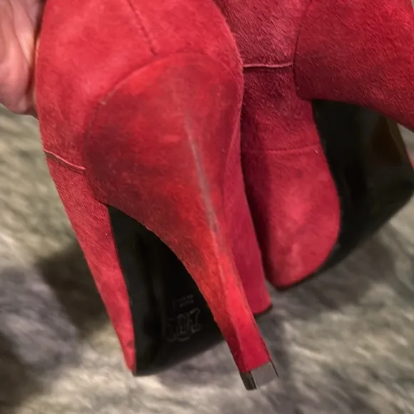 XAVIER DANAUD PARIS Berry Suede - NEW Vintage A11