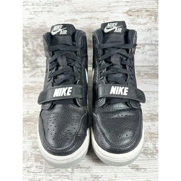 Youth Nike Air Jordan Legacy 312 (GS) Black/White/Cement Sneakers Sz 5Y Athletic