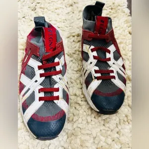 ZZegna Men LHPTU A4415X GSS Athletic Shoes Size 8 EU / 9 US